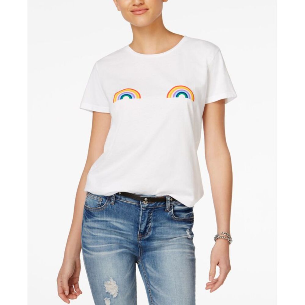 Ban.do Cotton Rainbow Graphic T-Shirt